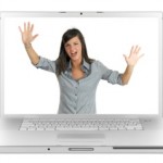 trapped by computer image